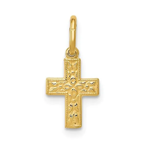 Gold Cross Pendant Enhancery Jewelers San Diego, CA