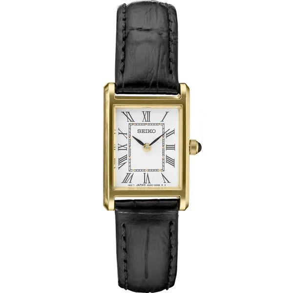Seiko Essentials Quartz White Dial SWR054 Enhancery Jewelers San Diego, CA