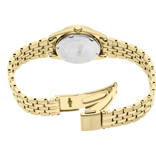 Seiko Essentials Quartz White Dial SUR440 Image 2 Enhancery Jewelers San Diego, CA