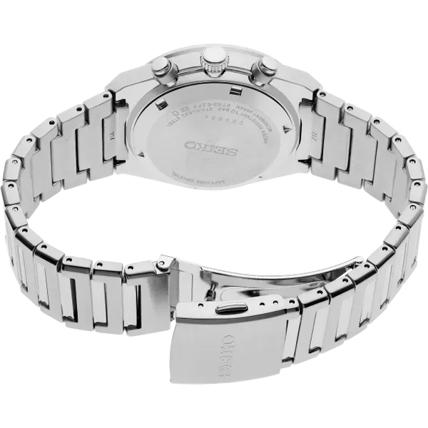 Seiko Essentials Quartz Chronograph Silver Dial SSB451 Image 2 Enhancery Jewelers San Diego, CA