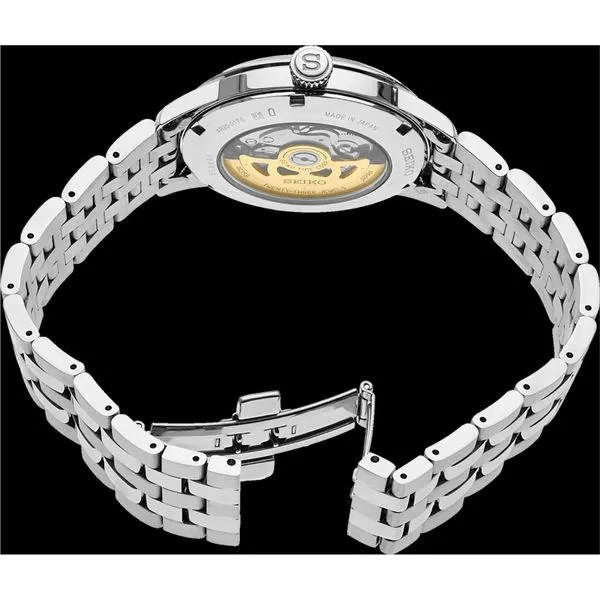 Seiko Presage Cocktail Time Automatic Blue Dial SRPB41 Image 2 Enhancery Jewelers San Diego, CA