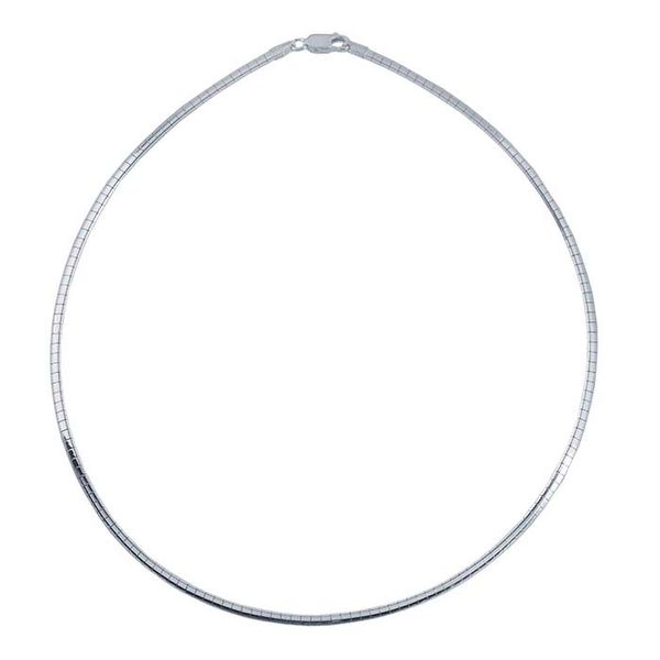 Sterling Silver Omega Chain Enhancery Jewelers San Diego, CA