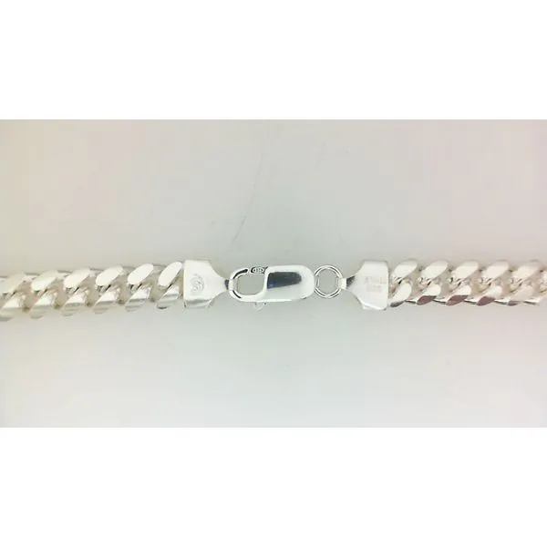 Silver Cuban Link Chain Enhancery Jewelers San Diego, CA