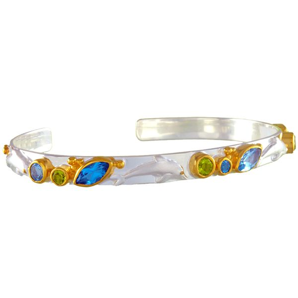 Silver Bracelet w/Colored Stones Enhancery Jewelers San Diego, CA