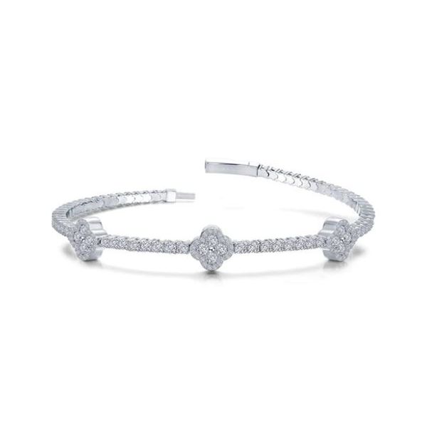 Women's LaFonn Station Flexible Tennis Bracelet Enhancery Jewelers San Diego, CA