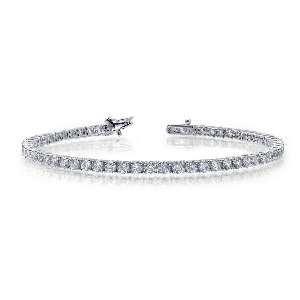 LaFonn Silver Tennis Bracelet Enhancery Jewelers San Diego, CA