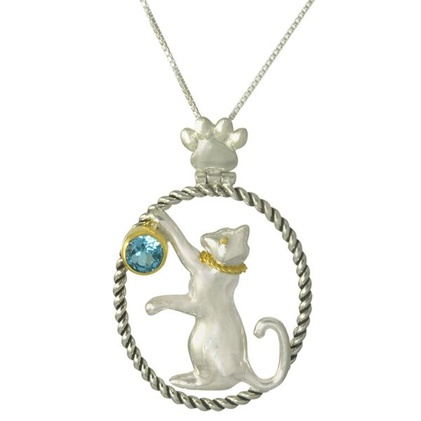 Murmur Jumping Cat Necklace 925 Sterling Silver– GOOD AFTER NINE