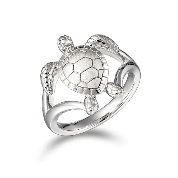 Sterling Silver Turtle Ring Enhancery Jewelers San Diego, CA