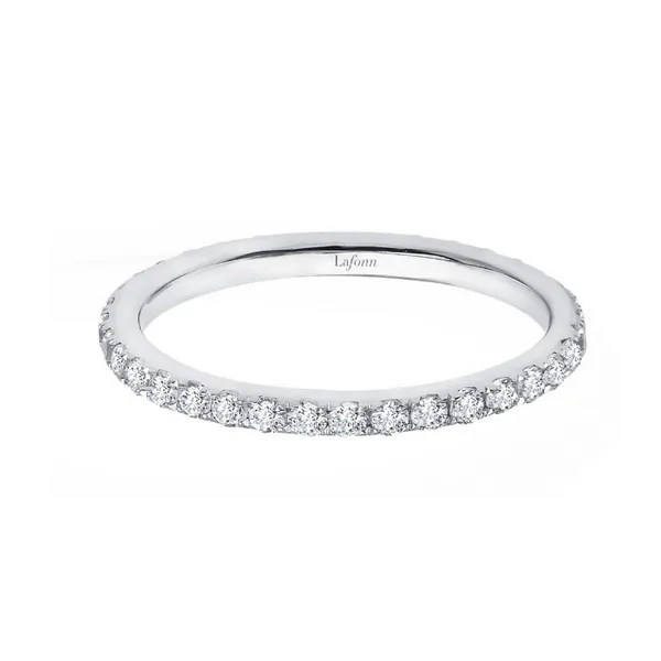 LaFonn White Eternity Simulated Diamond Band Enhancery Jewelers San Diego, CA