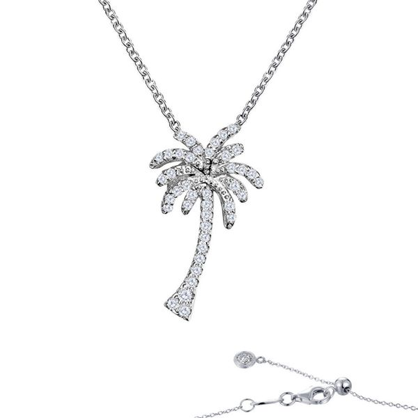 Silver lafonn necklace Enhancery Jewelers San Diego, CA