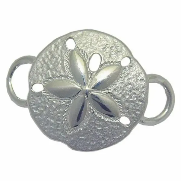 Le Stage Silver Sand Dollar Clasp Enhancery Jewelers San Diego, CA