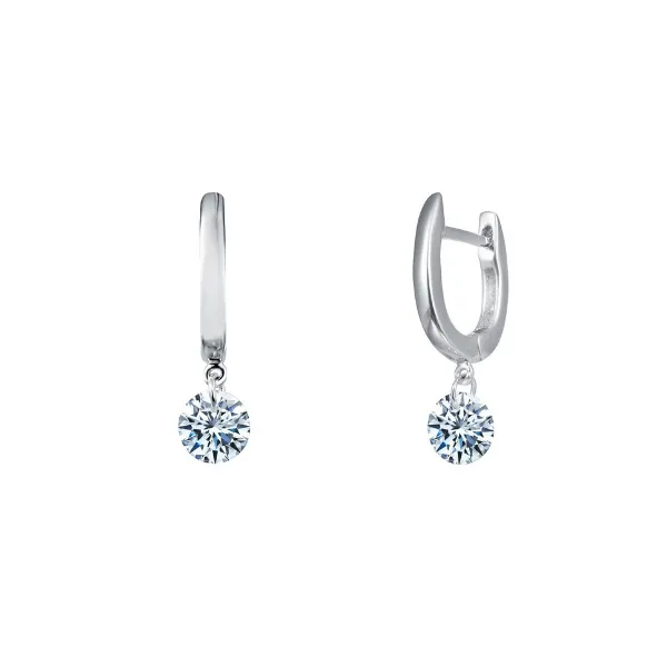 LaFonn Simulated Diamond Dangle Earrings Enhancery Jewelers San Diego, CA