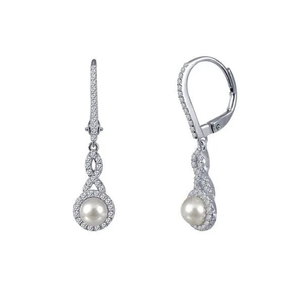 LaFonn Pearl Dangle Earrings Enhancery Jewelers San Diego, CA