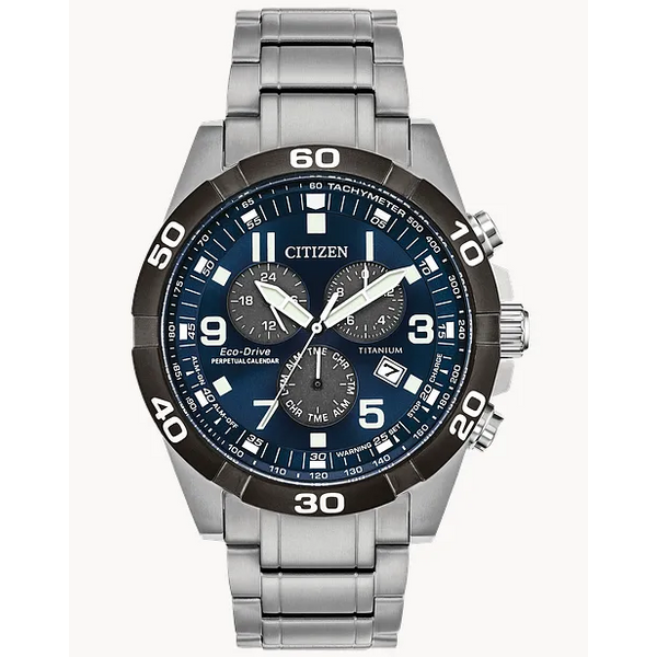 Citizen Eco-Drive Brycen Super Titanium BL5558-58L Watch Enhancery Jewelers San Diego, CA