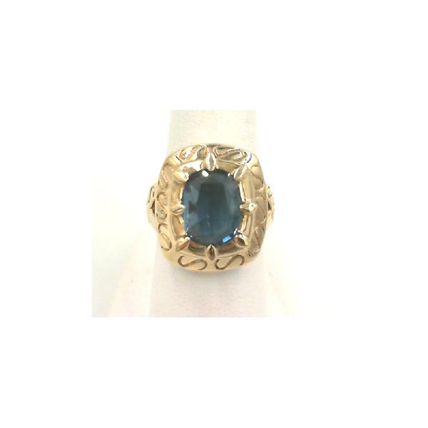 Blue Topaz Ring Enhancery Jewelers San Diego, CA