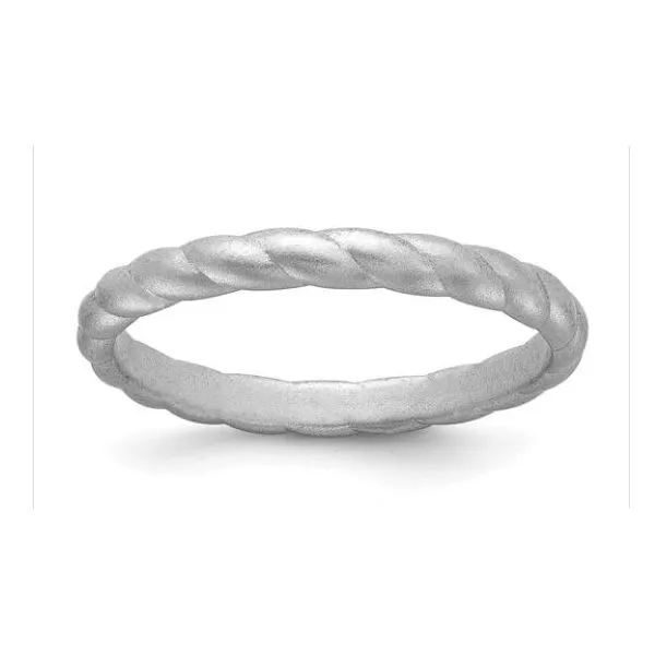Silicone Metallic Braided Band Enhancery Jewelers San Diego, CA