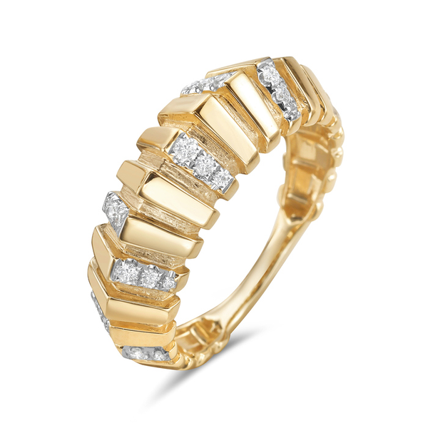 Diamond Ring Erica DelGardo Jewelry Designs Houston, TX
