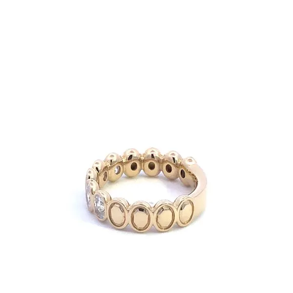 14KY Oval Lab-Grown Diamond Ring Image 2 Erica DelGardo Jewelry Designs Houston, TX