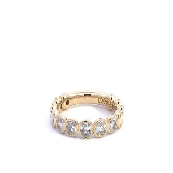 14KY Oval Lab-Grown Diamond Ring Erica DelGardo Jewelry Designs Houston, TX