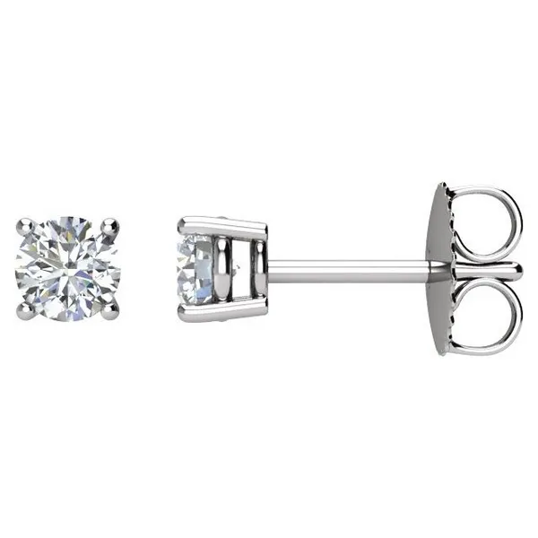 0.70ctw 14KW Diamond Studs Erica DelGardo Jewelry Designs Houston, TX