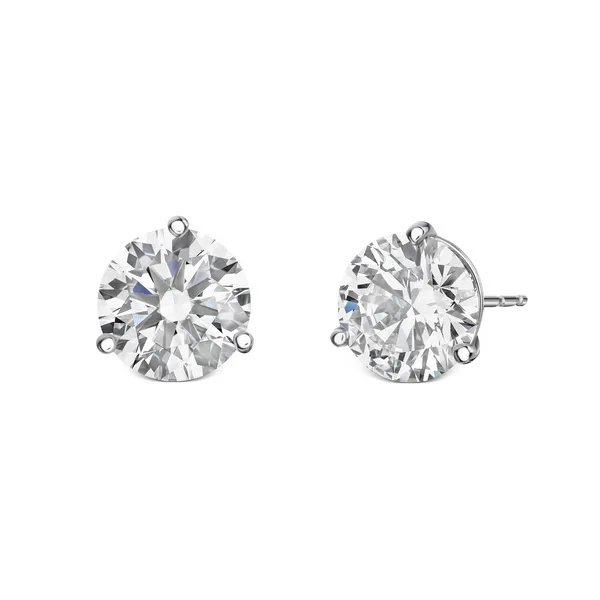 2.00ctw 14KW Lab Grown Diamond Studs Erica DelGardo Jewelry Designs Houston, TX