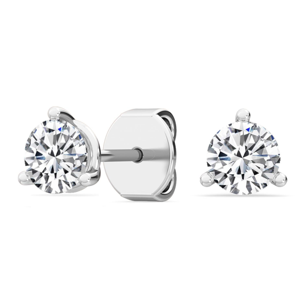 14K White Gold .27ctw Lab-Grown Diamond Studs Erica DelGardo Jewelry Designs Houston, TX