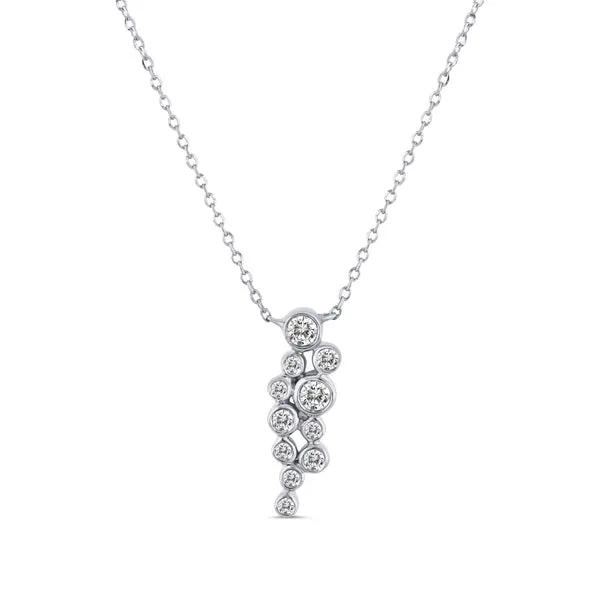 14KW Bubble Cluster Necklace 18
