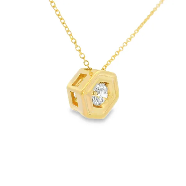 Diamond Necklace Image 2 Erica DelGardo Jewelry Designs Houston, TX