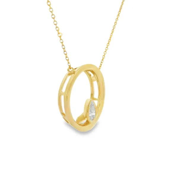 Diamond Necklace Image 2 Erica DelGardo Jewelry Designs Houston, TX