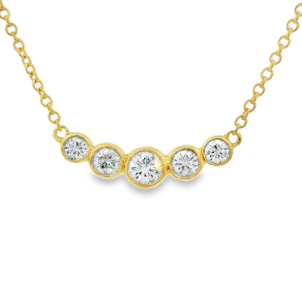 Diamond Necklace Erica DelGardo Jewelry Designs Houston, TX