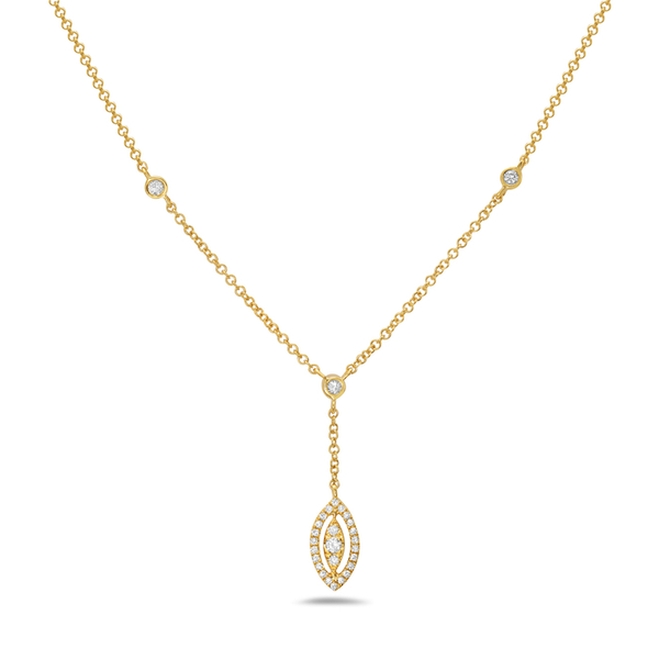 Diamond Necklace Erica DelGardo Jewelry Designs Houston, TX