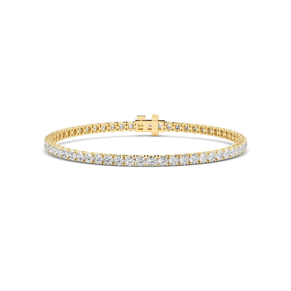 14KY 2.03ctw Lab-Grown Diamond Tennis Bracelet Erica DelGardo Jewelry Designs Houston, TX