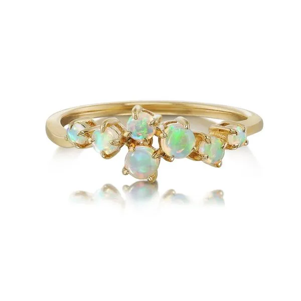 Colored Stone Ring Erica DelGardo Jewelry Designs Houston, TX