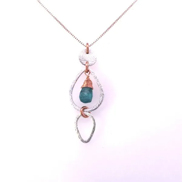 S.S./RGF Apatite Briolette Necklace Erica DelGardo Jewelry Designs Houston, TX