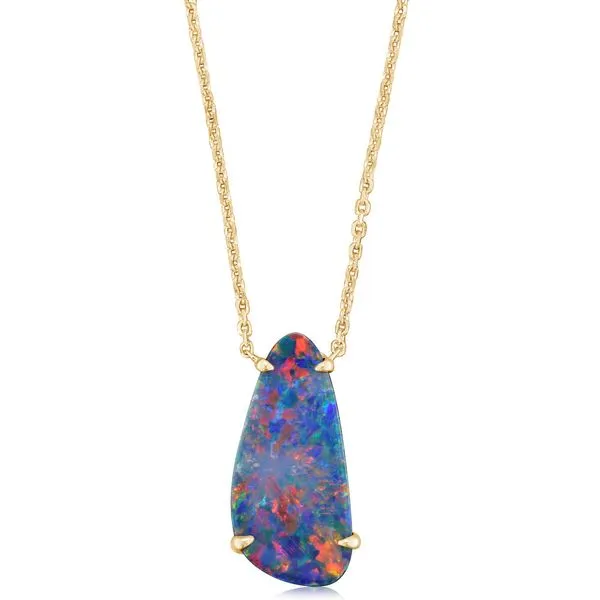Colored Stone Necklace Erica DelGardo Jewelry Designs Houston, TX