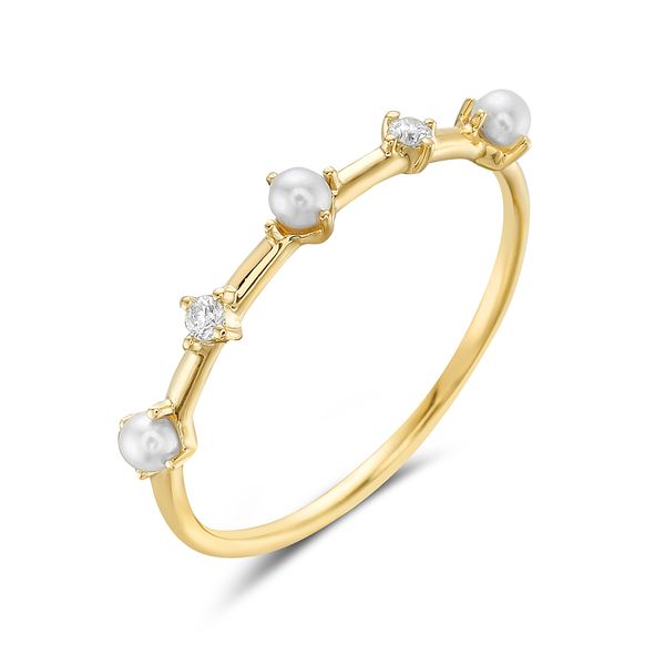 Pearl Ring Erica DelGardo Jewelry Designs Houston, TX