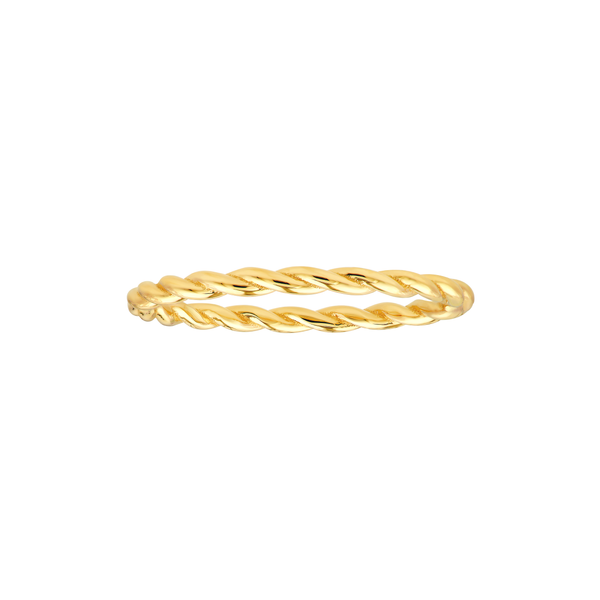 Gold (No Stones) Ring Erica DelGardo Jewelry Designs Houston, TX