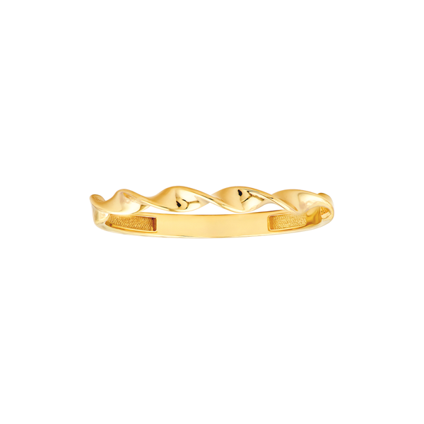 Gold (No Stones) Ring Erica DelGardo Jewelry Designs Houston, TX