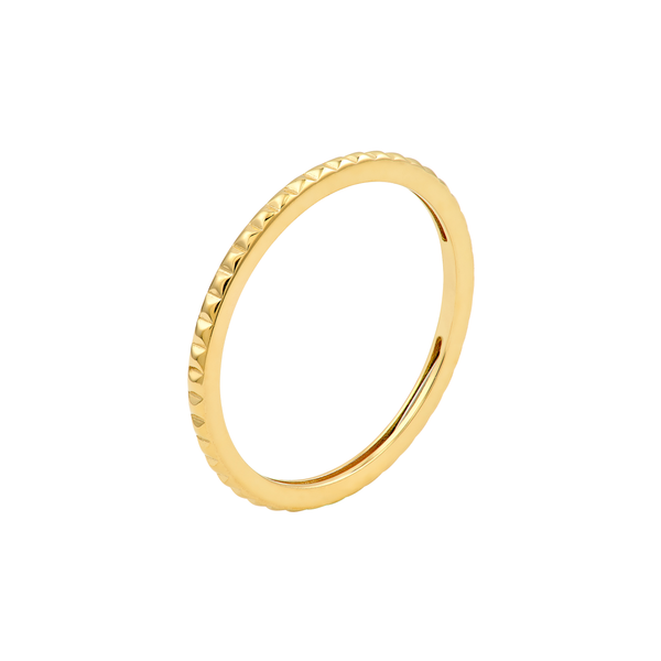 Gold (No Stones) Ring Image 2 Erica DelGardo Jewelry Designs Houston, TX