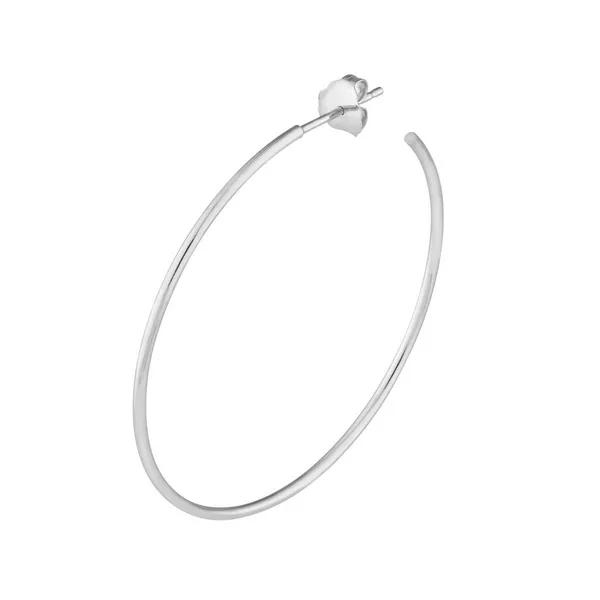 14KW 40mm Hoops Image 3 Erica DelGardo Jewelry Designs Houston, TX