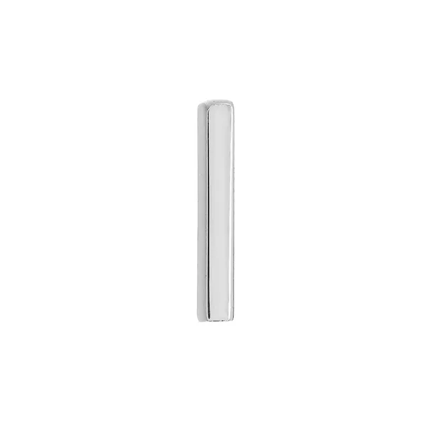 14KW Mini Staple Bar Single Earring on Post Back Erica DelGardo Jewelry Designs Houston, TX