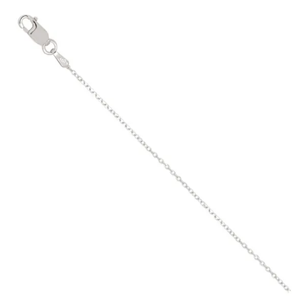 14KW 0.6mm Diamond Cut Cable Chain 16 Erica DelGardo Jewelry Designs Houston, TX