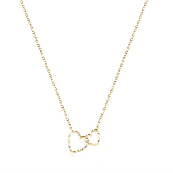 JUlLIETTE | Interlocked Hearts Necklace Erica DelGardo Jewelry Designs Houston, TX