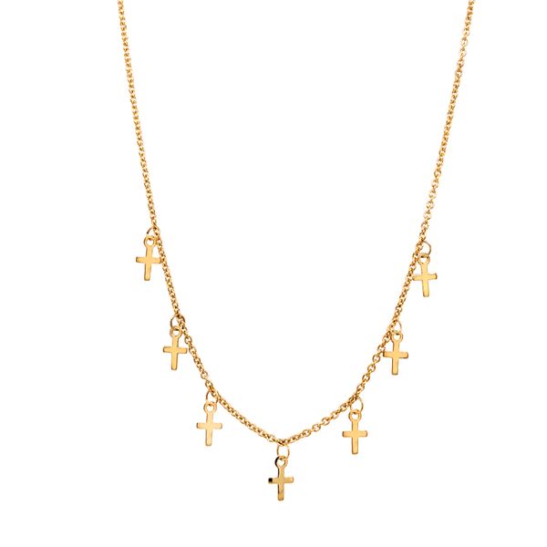 Gold (No Stones) Necklaces Erica DelGardo Jewelry Designs Houston, TX