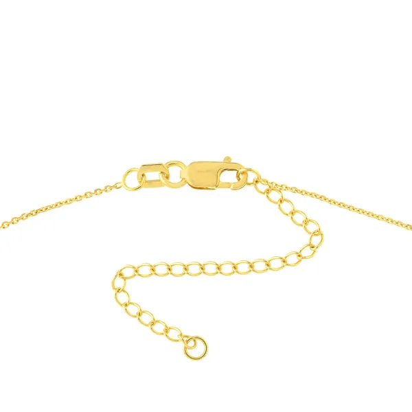 14KY Open Wire Heart Necklace Image 4 Erica DelGardo Jewelry Designs Houston, TX
