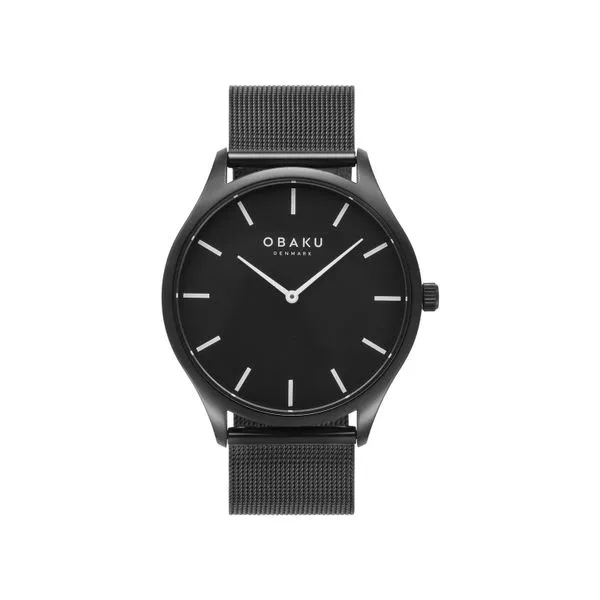 Tang - Charcoal - Analog Watch Erica DelGardo Jewelry Designs Houston, TX