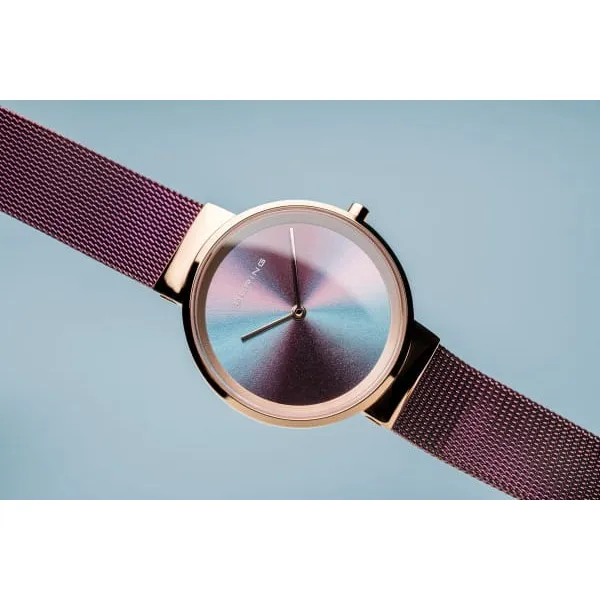 Anniversary | Rose Gold | Magenta Image 4 Erica DelGardo Jewelry Designs Houston, TX