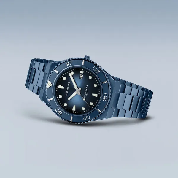 Classic | Polished/Matte Blue | Silver Accents Image 4 Erica DelGardo Jewelry Designs Houston, TX
