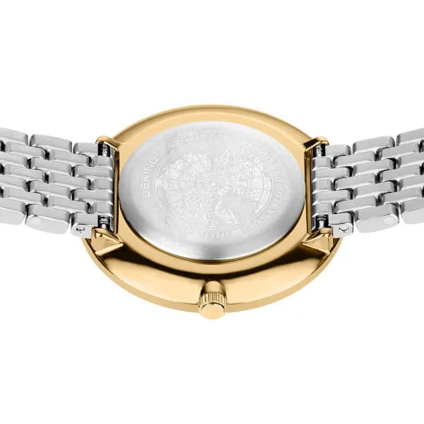 Titanium | Polished Gold | Two Tone Link Band Image 5 Erica DelGardo Jewelry Designs Houston, TX
