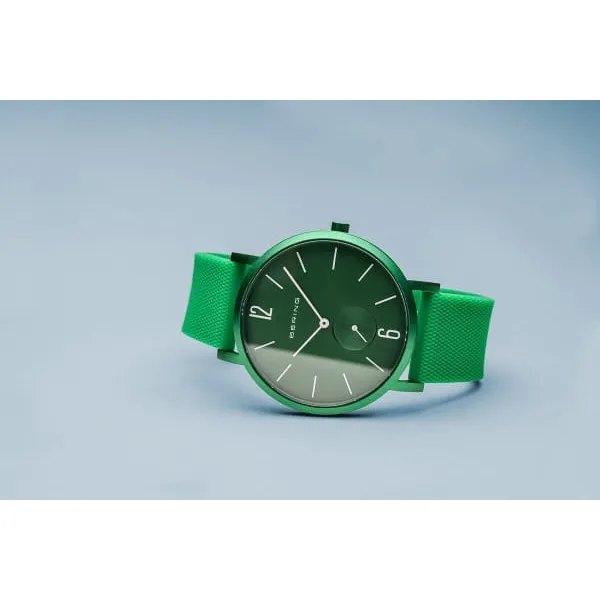 Matte Green Watch Image 2 Erica DelGardo Jewelry Designs Houston, TX